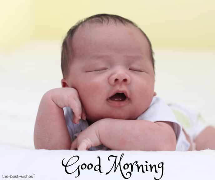100+ Cute Good Morning Baby Images and Pictures for WhatsApp